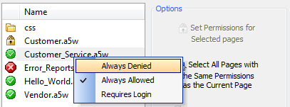 A Permission List